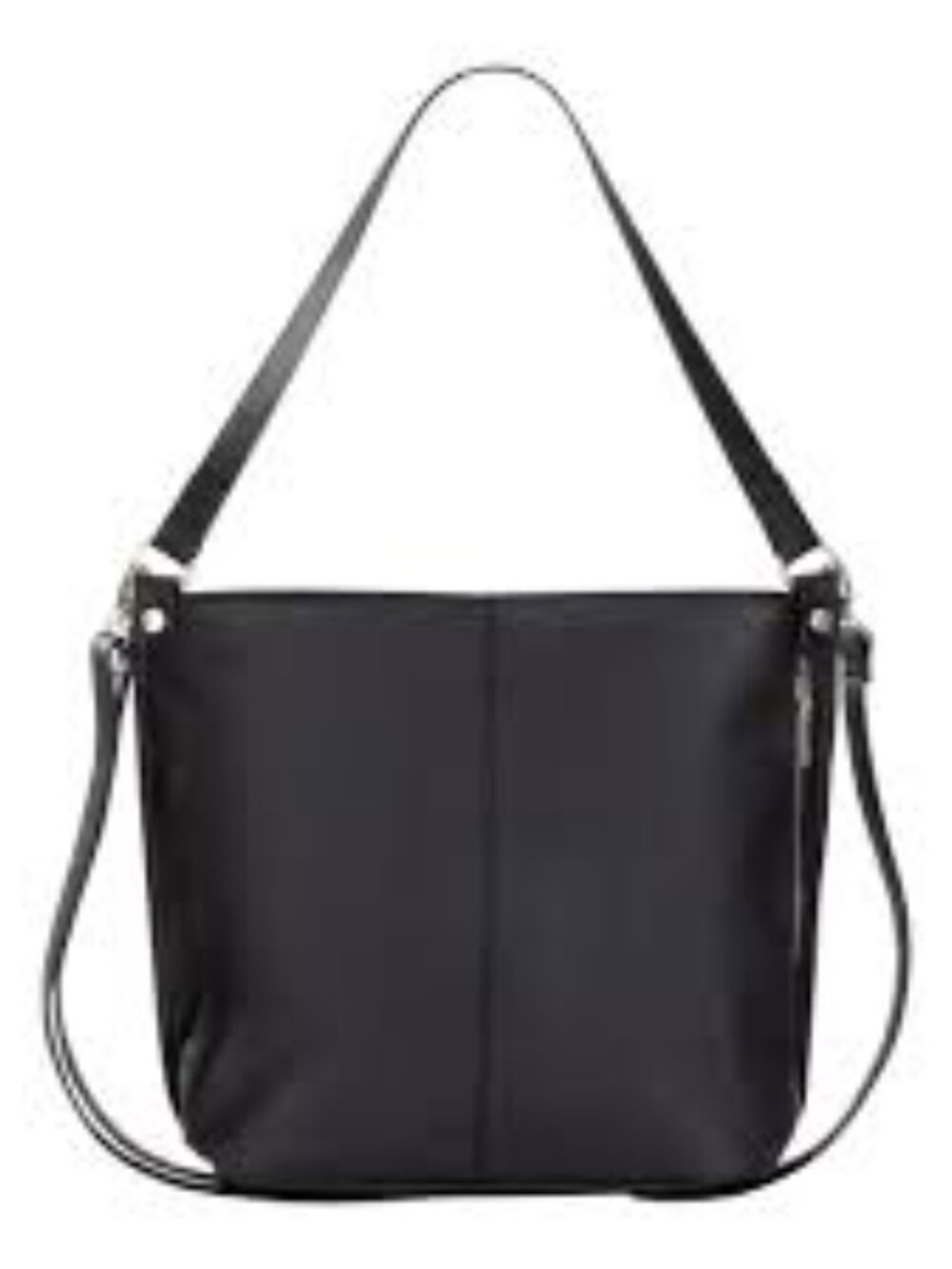 Roots Black Hobo Handbag (Short Strap Only)